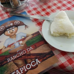 Rancho da Tapioca - Tapioca de coco com leite condensado. Bem feitinha