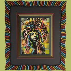 "My goal is to be one with the music."- Jimi Hendrix
At Frames to You, Inc., our goal to have the framing become one with the artwork.