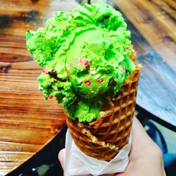 Cone Slingers - The grinch ice cream. Delicious. - Ice Cream & Frozen Yogurt Near Me - Carrollton, Virginia Cone Slingers - The grinch ice cream. Delicious. - Ice Cream & Frozen Yogurt Near Me - Carrollton, Virginia