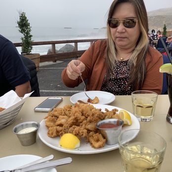 Nick's Seafood Restaurant - She loves fried calamari ! - Seafood Near Me - Pacifica, California