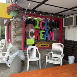 King of the Frosties - Ice cream window