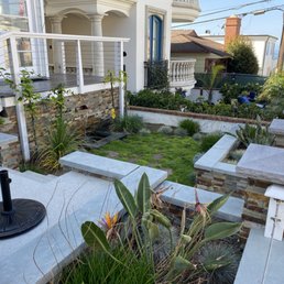 a view of a front yard