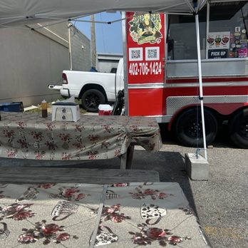 Ma’ Mona - Seating area - Food Trucks Near Me - Omaha, Nebraska Ma’ Mona - Seating area - Food Trucks Near Me - Omaha, Nebraska