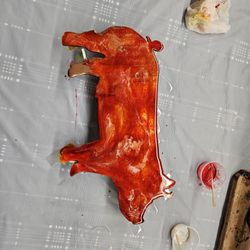 My New Favorite Thing - Resin Pour of a Pig