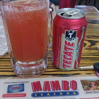 Mambo Seafood - Mambo michelada - Seafood Near Me - Houston, Texas