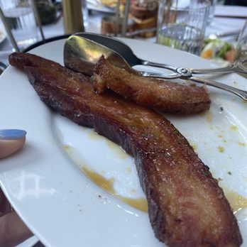 Maple & Ash - House Smoked Maple Glazed Bacon - Steakhouses Near Me - Chicago, Illinois Maple & Ash - House Smoked Maple Glazed Bacon - Steakhouses Near Me - Chicago, Illinois