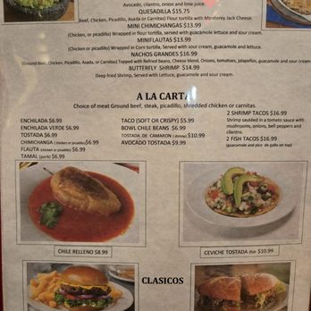 La Plazuela - Menu Dec.2024 - Mexican Near Me - Antioch, California