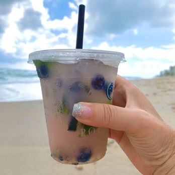 Delray Sands Resort - Blueberry Mojito - Hotels Near Me - Highland Beach, Florida