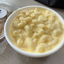 Mac and cheese (the single).  It was good!