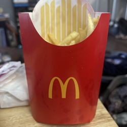 McDonald's - This was the amount of fries that came with my order. Come on now.