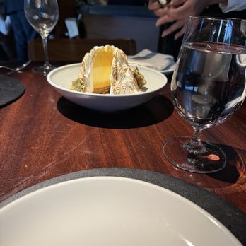 Bludorn - Cut baked Alaska - New American Near Me - Houston, Texas