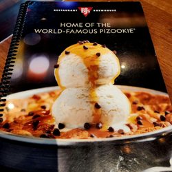 BJ's Restaurant & Brewhouse - Menu book
