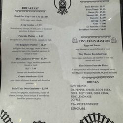 The Depot Diner - Menu