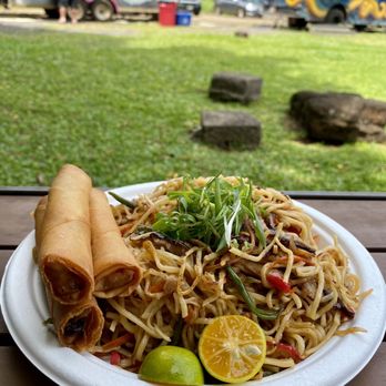 Naruto Noodles - Local style noodles with lumpia - Food Trucks Near Me - Koloa, Hawaii