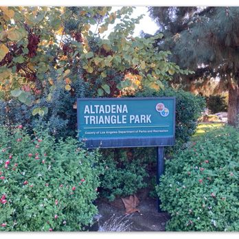 Altadena Triangle Park - You have arrived. - Parks Near Me - Altadena, California Altadena Triangle Park - You have arrived. - Parks Near Me - Altadena, California