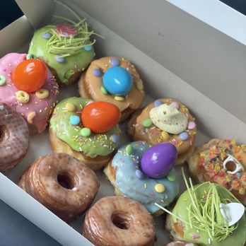 Scotts Donuts & Cafe - Easter 1 Dozen All Fancy Donuts + Kronuts - Bakeries Near Me - Mission Viejo, California Scotts Donuts & Cafe - Easter 1 Dozen All Fancy Donuts + Kronuts - Bakeries Near Me - Mission Viejo, California