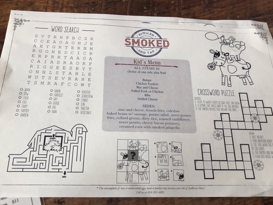 Menu photo 2 Smoked Kitchen and Tap Crozet, VA Menu photo 2 Smoked Kitchen and Tap Crozet, VA