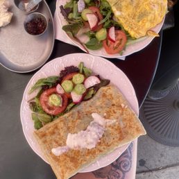 Omlette & Savory Crepe Omlette & Savory Crepe
