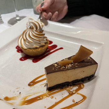 Lahaina Grill - Kula Lime Tart & peanut butter mousse cake - Seafood Near Me - Lahaina, Hawaii