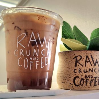 Raw Crunch and Coffee - Iced Nutella Latte with oatmilk - Cafes Near Me - Indian Trail, North Carolina Raw Crunch and Coffee - Iced Nutella Latte with oatmilk - Cafes Near Me - Indian Trail, North Carolina