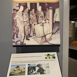 U.S. Army Quartermaster Museum - Plenty of details to back up each artifact