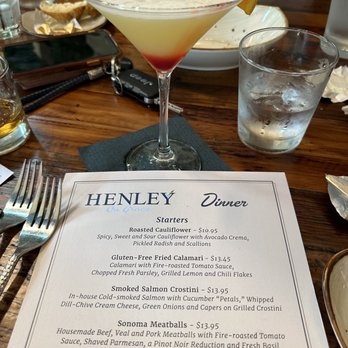 Henley on Grace - Sunset Martini - American Near Me - Richmond, Virginia Henley on Grace - Sunset Martini - American Near Me - Richmond, Virginia