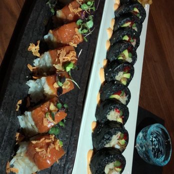 Fúdo - Spicy Mega Tuna on left and Escape on right - Asian Fusion Near Me - Chamblee, Georgia Fúdo - Spicy Mega Tuna on left and Escape on right - Asian Fusion Near Me - Chamblee, Georgia