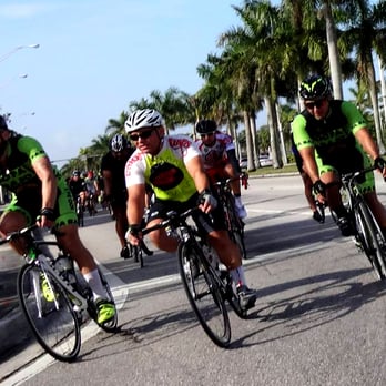 Eaton Bikes - Our friend Rigo sports his Eaton Bikes Hi-Vis jersey in Miami. - Bike Rentals Near Me - Key West, Florida