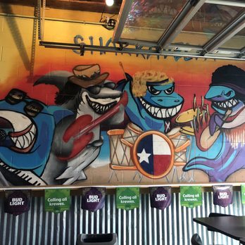 Sharky's Tavern - Adorable Shark Band - Pizza Near Me - Galveston, Texas