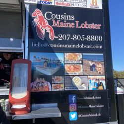 Cousins Maine Lobster - Portland, ME - Outside sign