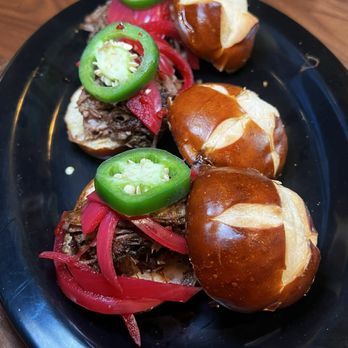 Bru's Public House - Short rib sliders - Sports Bars Near Me - Carrboro, North Carolina Bru's Public House - Short rib sliders - Sports Bars Near Me - Carrboro, North Carolina
