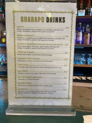 Menu photo 5 Guarapo Latin Fusion  Brooklyn, NY