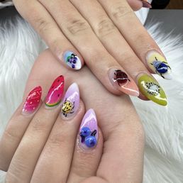 school nails, also done by one good person there