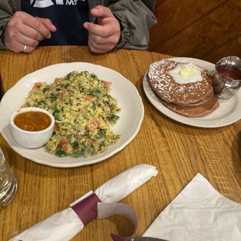 Original Pancake House - santa fe scramble, bran pancake - Breakfast & Brunch Near Me - Champaign, Illinois