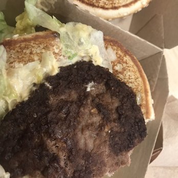 McDonald's - Burnt burger - Fast Food Near Me - Exeter, California McDonald's - Burnt burger - Fast Food Near Me - Exeter, California