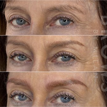 Brows By Milan - Original, 6 weeks, touch up, fantastic! - Tattoo Near Me - The Woodlands, Texas