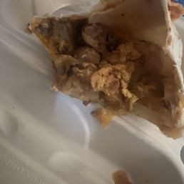 Breakfast potato burrito Breakfast potato burrito