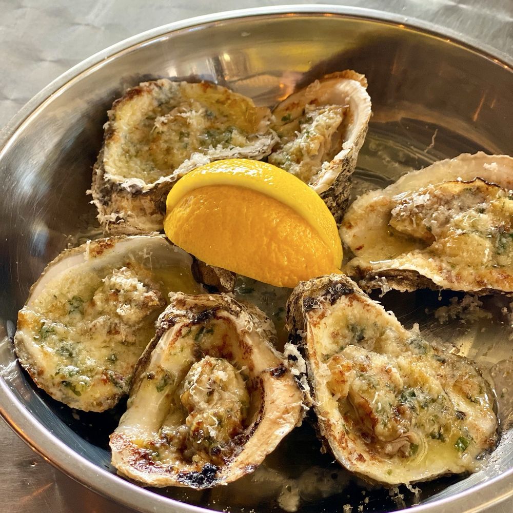 Roasted oysters Roasted oysters