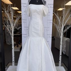 Bridal & Formals by Renee' Lynn - Off shoulder wedding dress