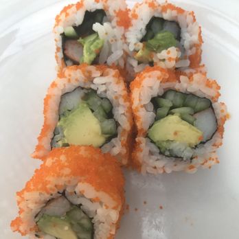 Umi Sushi Pacifica - California roll with masago - Sushi Bars Near Me - Grover Beach, California Umi Sushi Pacifica - California roll with masago - Sushi Bars Near Me - Grover Beach, California
