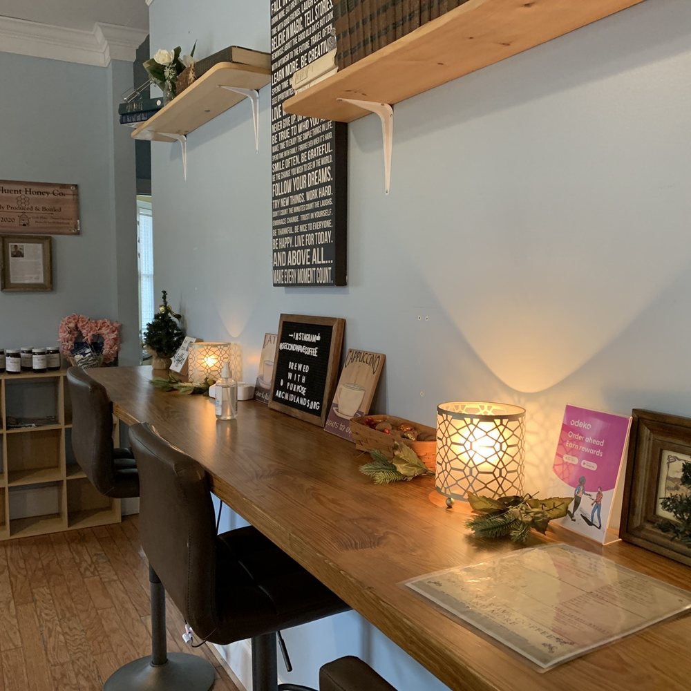 Second Wave Coffee & Books - a desk and shelves - Coffee & Tea Near Me - Lexington, South Carolina Second Wave Coffee & Books - a desk and shelves - Coffee & Tea Near Me - Lexington, South Carolina