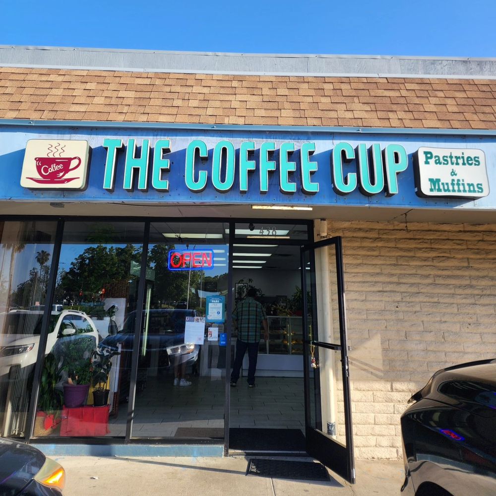 The Coffee Cup - Front sign - Coffee & Tea Near Me - San Jose, California The Coffee Cup - Front sign - Coffee & Tea Near Me - San Jose, California