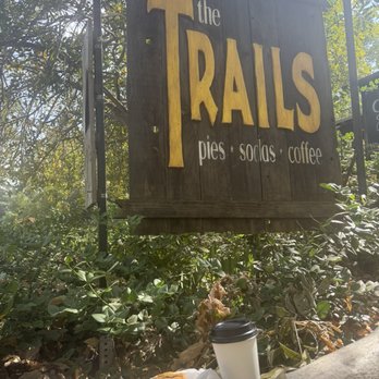 The Trails - 8oz latte - great! beats sbux for same price. the lavender chocolate scone meh. May, 2025 - Cafes Near Me - Los Angeles, California