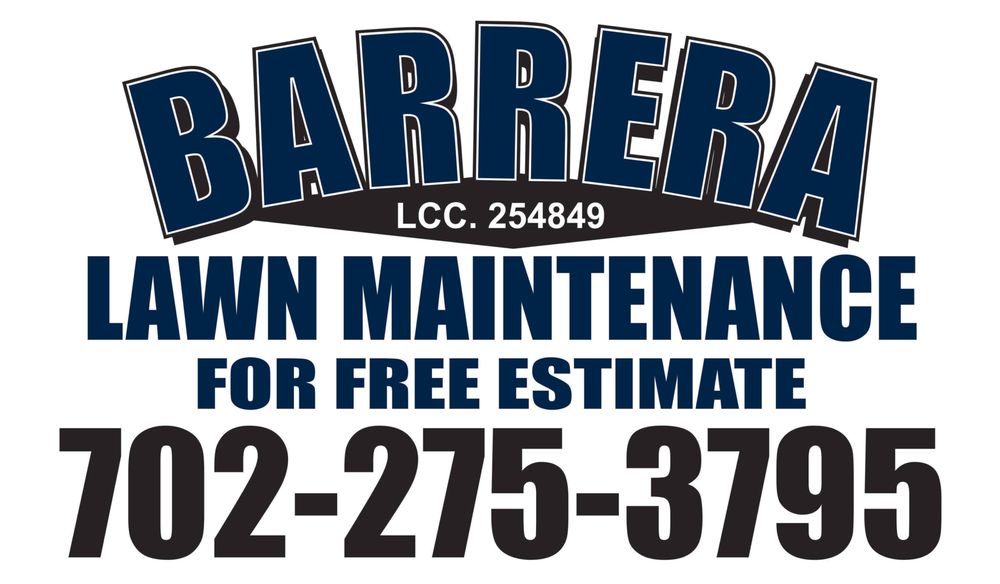 BARRERA LAWN MAINTENANCE Las Vegas, Nevada Lawn Services Phone