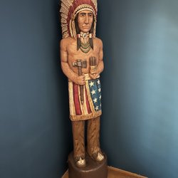 Gallagher Cigar Store Indians