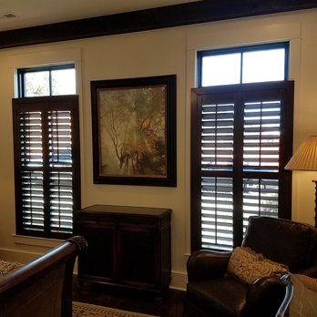 Gotcha Covered Knoxville - Knoxville homeowners love plantation shutters. We were excited to do a color other than white! (Yes, we do white... ) - Shades & Blinds Near Me Gotcha Covered Knoxville - Knoxville homeowners love plantation shutters. We were excited to do a color other than white! (Yes, we do white... ) - Shades & Blinds Near Me