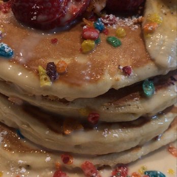 Scratch Kitchen - Milk n' Cereal Pancakes. Best for people with a sweet tooth. - Breakfast & Brunch Near Me - Honolulu, Hawaii