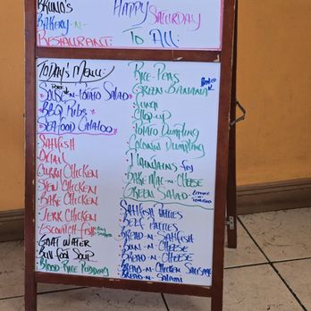 Bruno's Bakery And Restaurant - Menu board - Caribbean Near Me - Miami Gardens, Florida Bruno's Bakery And Restaurant - Menu board - Caribbean Near Me - Miami Gardens, Florida