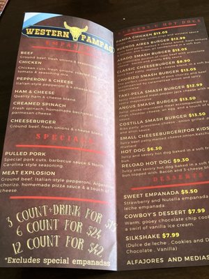 Menu photo 4 Western Pampas West Palm Beach, FL Menu photo 4 Western Pampas West Palm Beach, FL