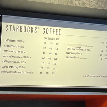 The Bistro - Coffee menu - not everything at a normal sbux, but enough for me! Tasted great - Coffee & Tea Near Me - Laie, Hawaii